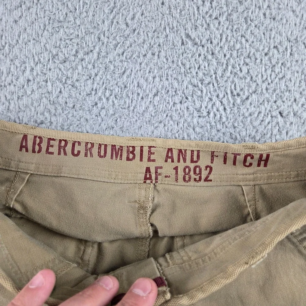 Y2K Abercrombie & Fitch Pants Women's 10 Bootcut Trouser Button Fly Cargo Skater